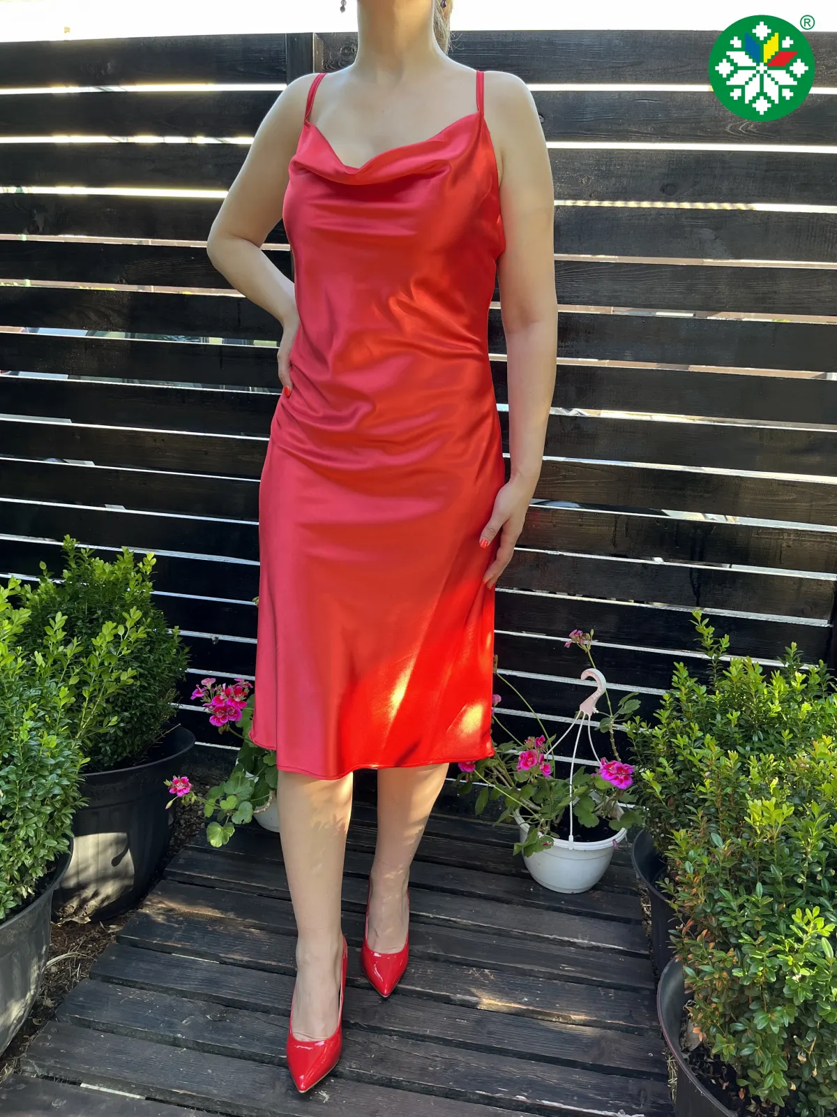 Rochie Aissa rosie
