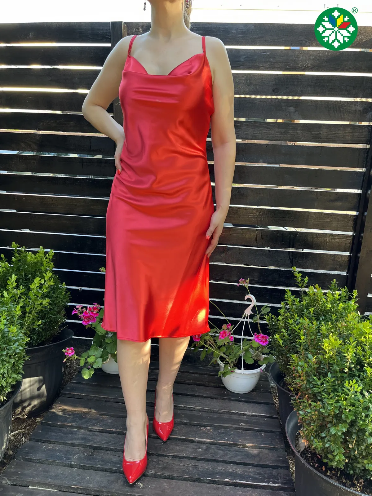 Rochie Aissa rosie