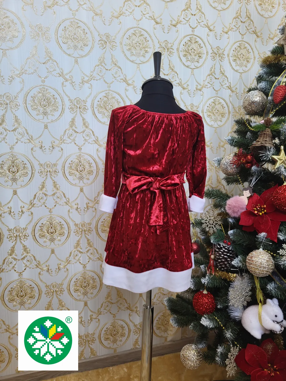 Rochie fetita Craciunita