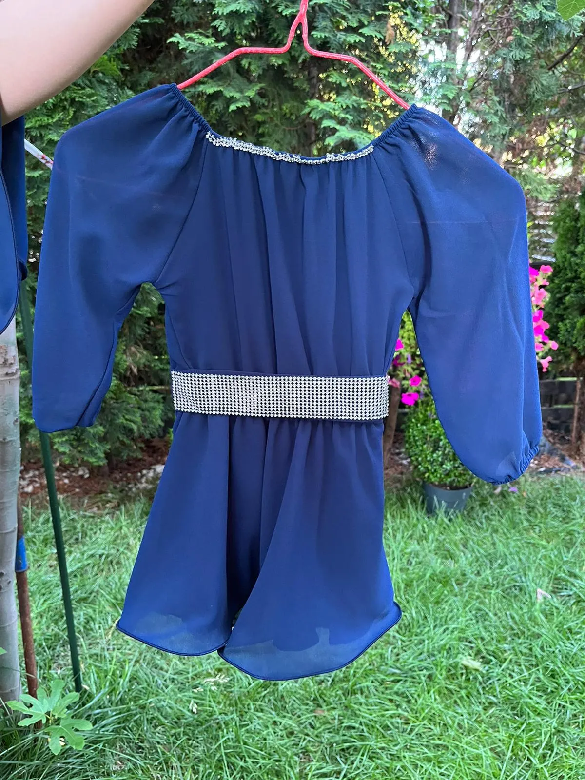 Rochie fetita Ecaterina bleumarin