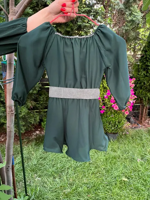 Rochie fetita Ecaterina verde