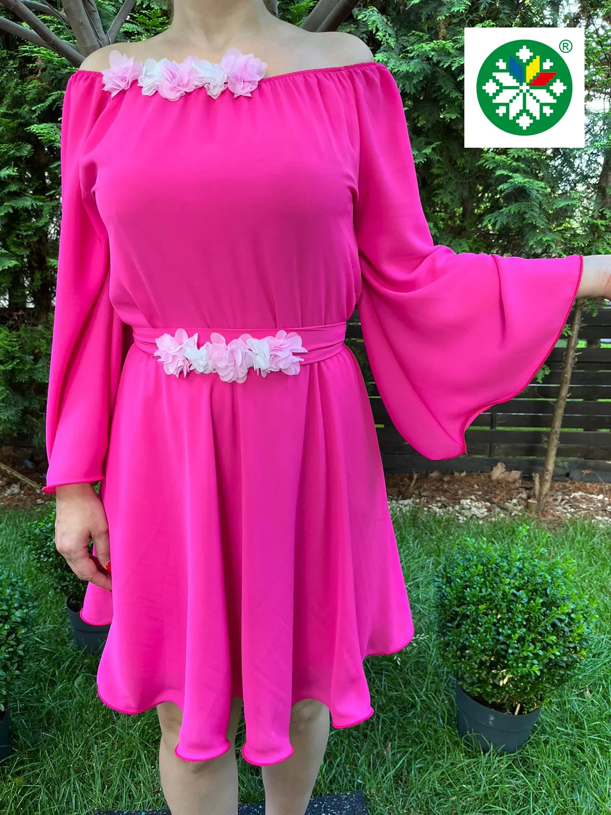Rochie scurta Cosanzeana fucsia