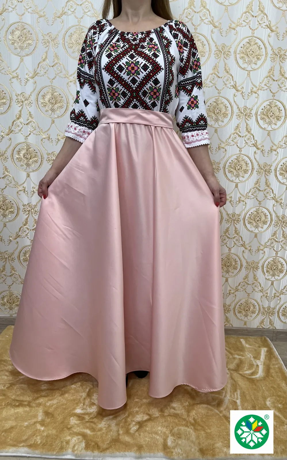 Rochie traditionala lunga Georgia