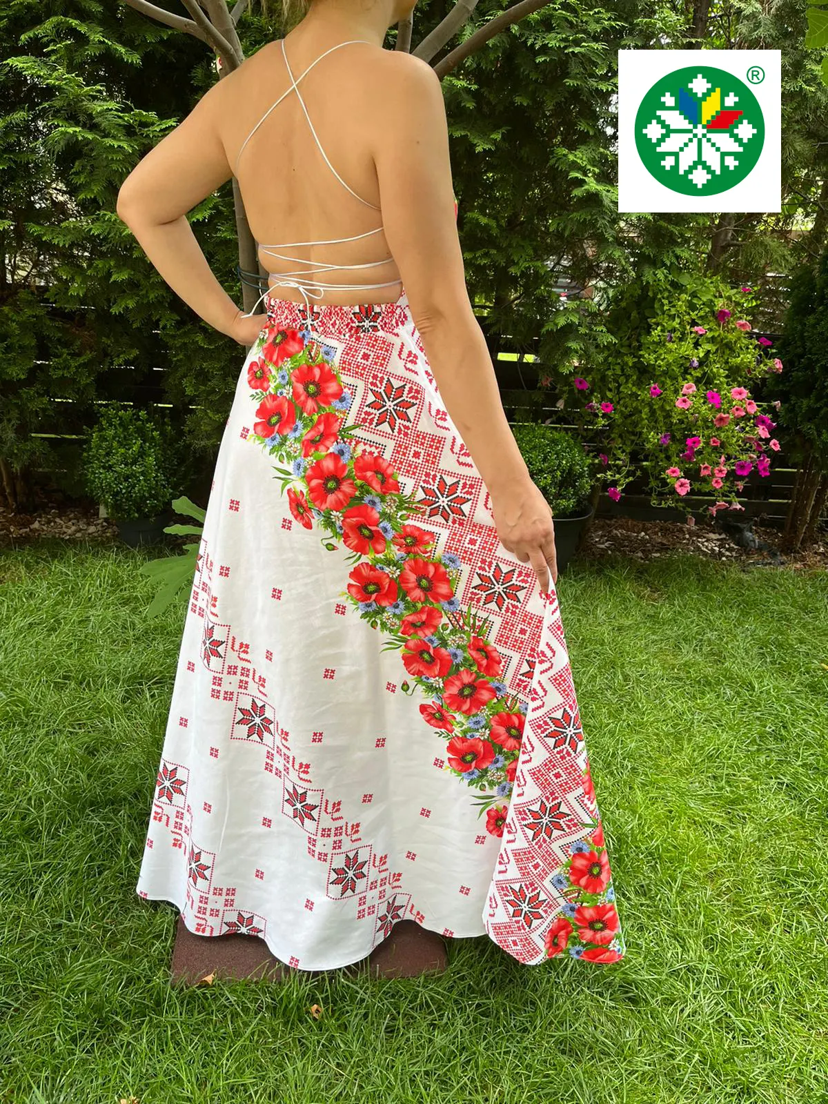 Rochie traditionala lunga Lavinia