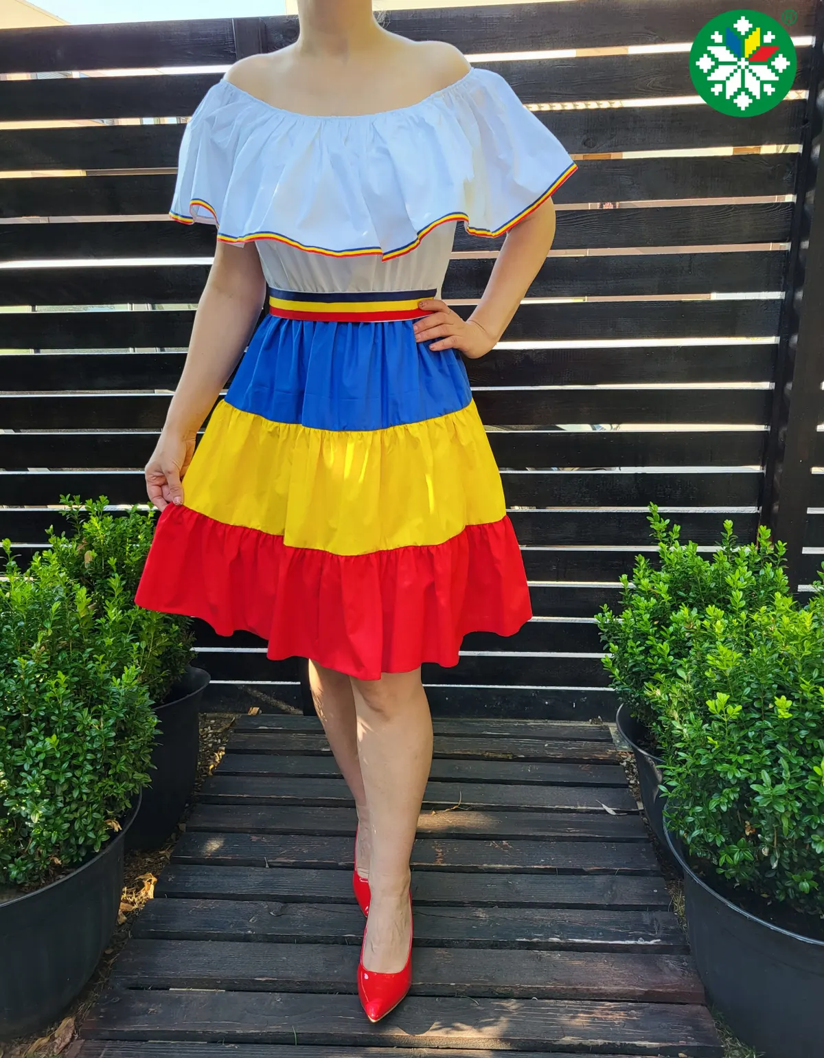 Rochie tricolor 2