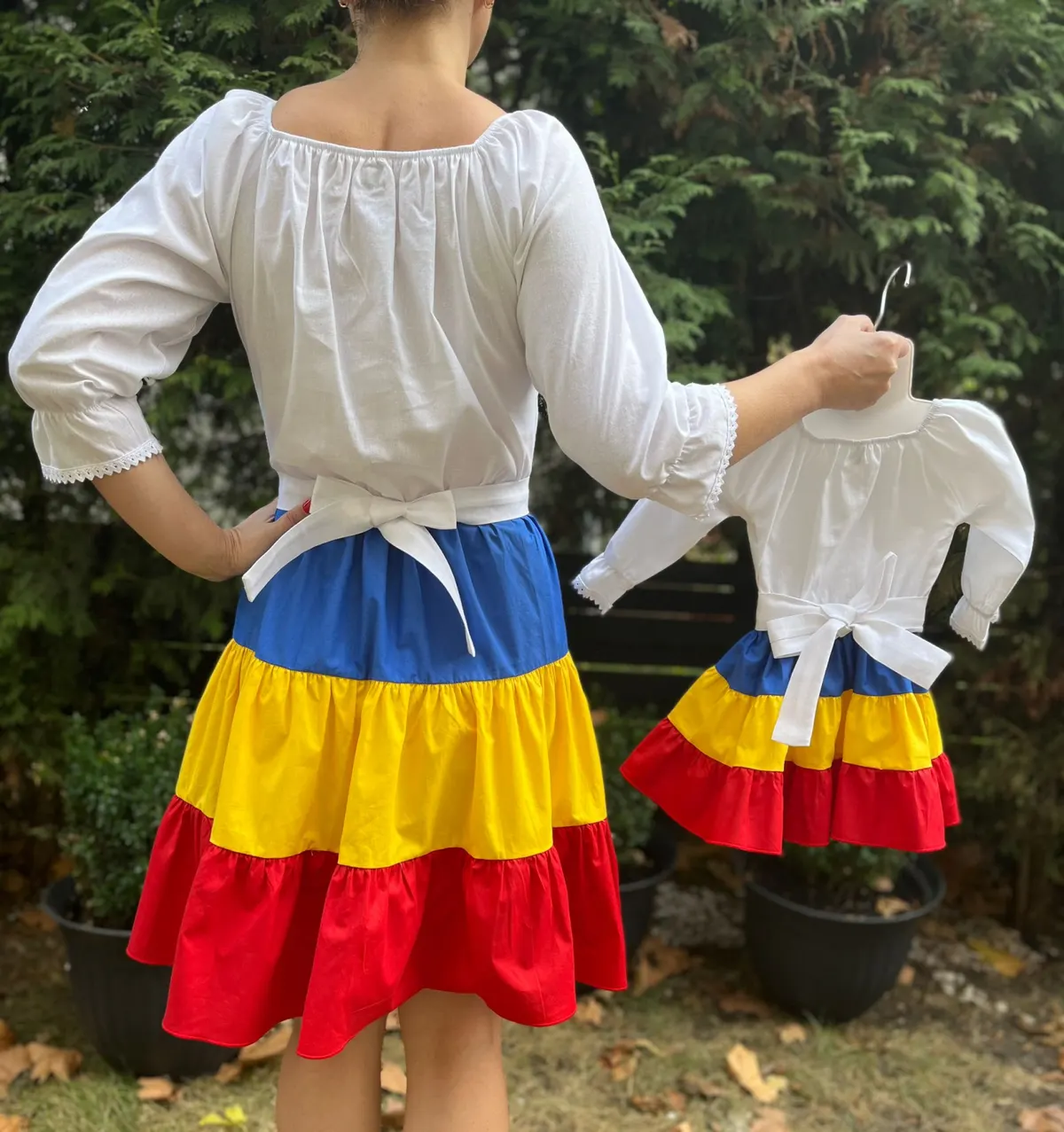 Set rochii tricolor