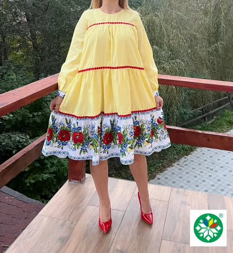 Rochie volane Sanziana