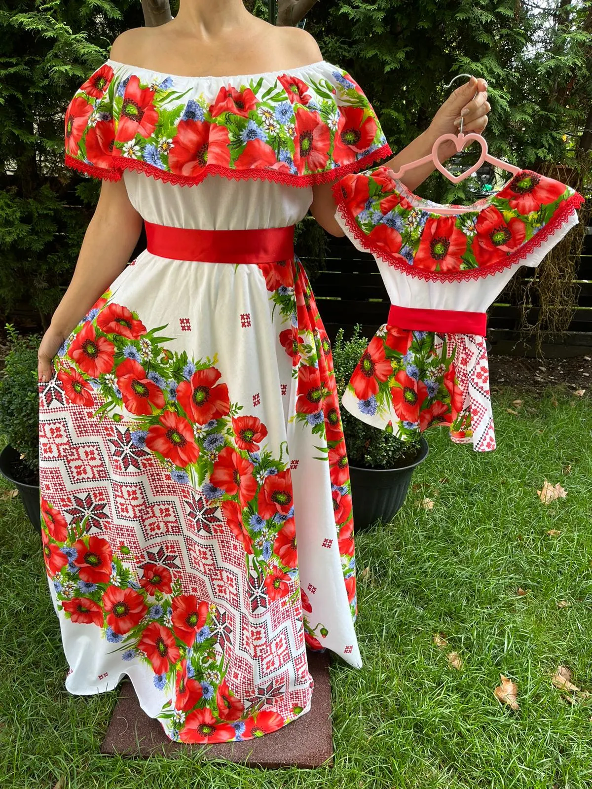 Set rochie lunga Anna
