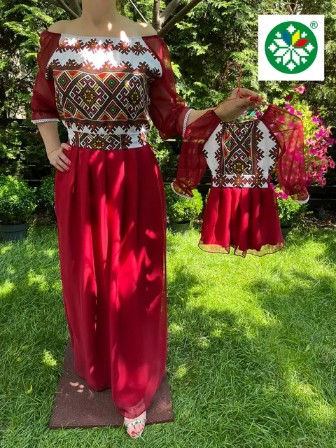 Set rochie lunga Mihaela