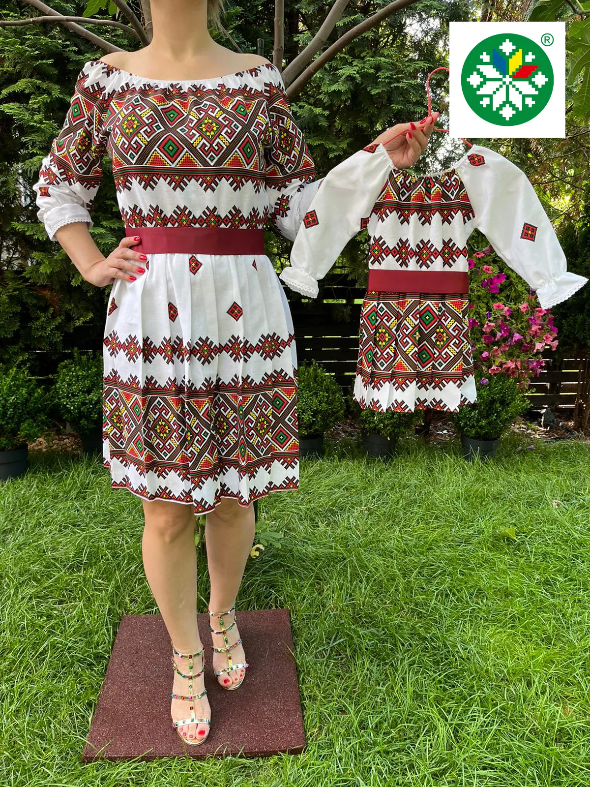 Set rochie pliuri Adina