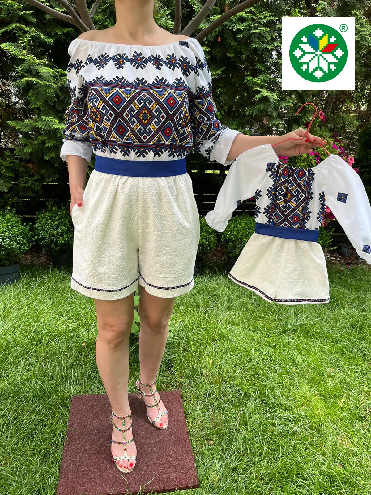 Set salopeta Iris